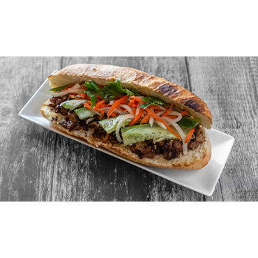 Banhdicted BBQ Pork banh mi